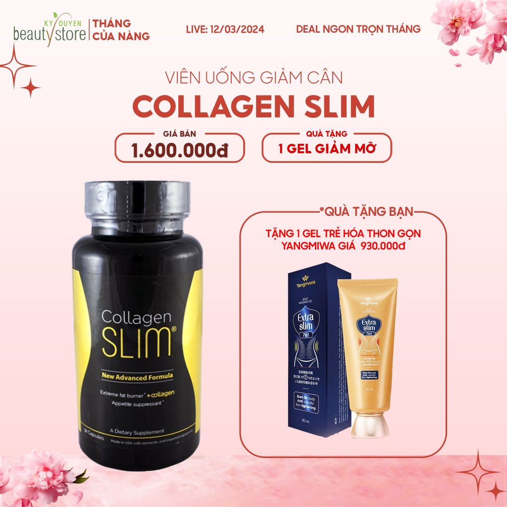 Thành Phần Chính của Thuốc Giảm Cân Collagen Slim