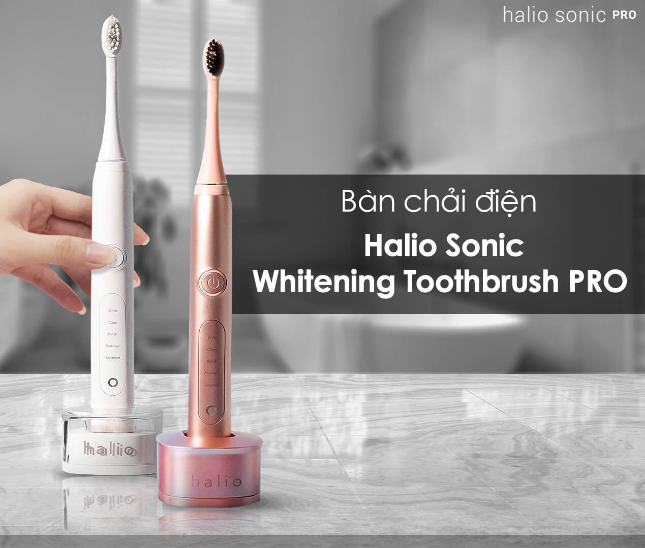 Halio Sonic Whitening Toothbrush