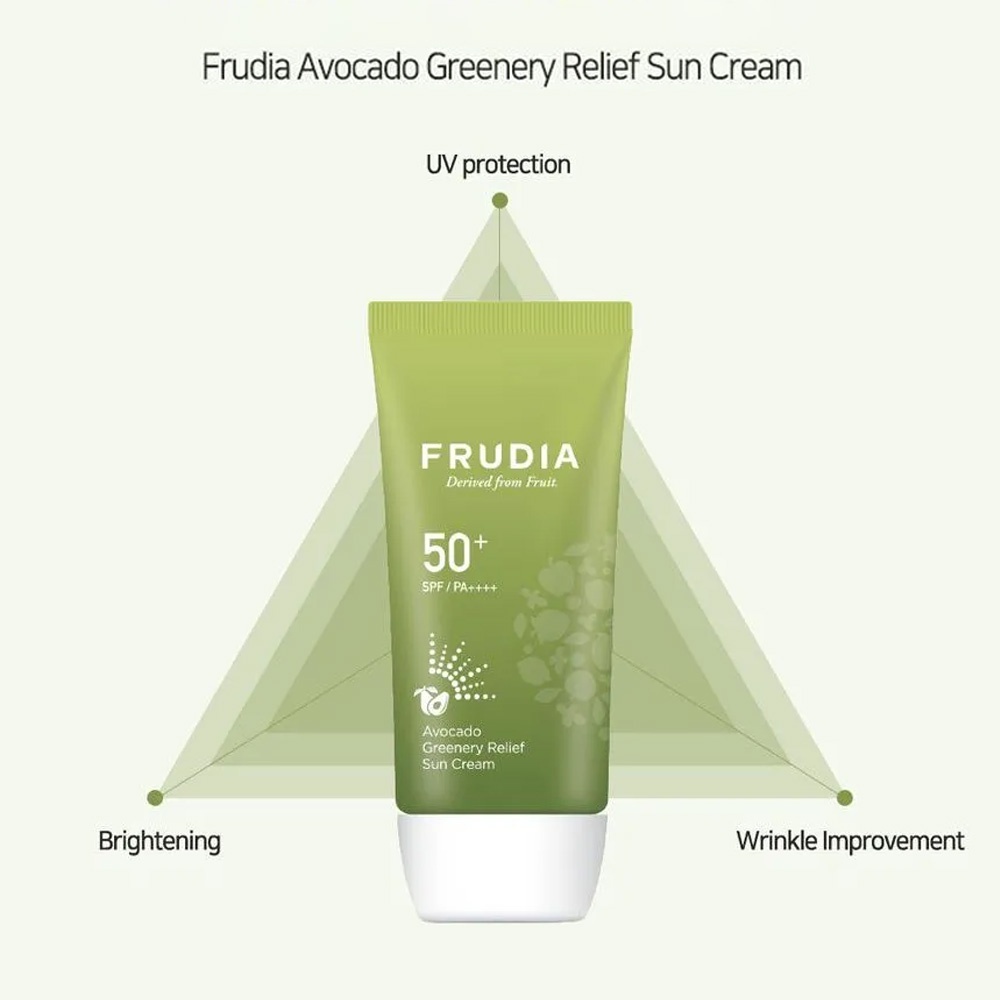 Frudia Avocado Greenery Relief Sun Cream 5
