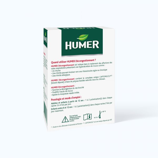 Humer Decongestionnant Rhume 2